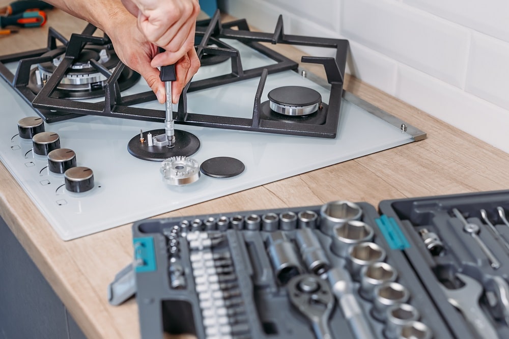 gas cooktop repair